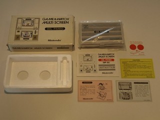 BOXED Oil Panic NINTENDO Game & Watch VINTAGE 1982 Handheld ELECTRONIC Retro