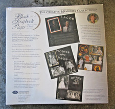Creative Memories Original 12x12 Black Old Style Scrapbook Pages 15 RCM-12BL
