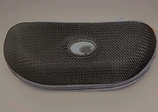 COSTA DEL MAR Sunglasses Case Zip-up Hard Clamshell Holder