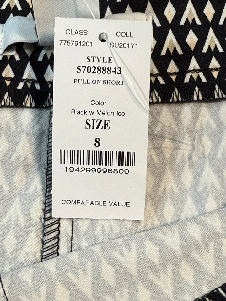 Белый дом черный рынок женщин разноцветный платье шорты размер 8 повседневный новый с Ярлыками - Изображение 4 из 4