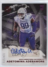 2023 Panini Chronicles Draft Picks Red /199 Adetomiwa Adebawore #GK-AAD Auto 3hd