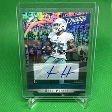 2019 Panini Prestige Xtra Points Platinum 6/10 Xavien Howard #5 17e3 Dolphins  