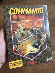 Commando Atari 2600 / 7800 Activision Brand New SEALED Fast Shipping!