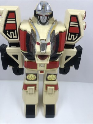 Mighty Morphin Power Rangers 1994 White Tigerzord Target Exclusive MMPR 8'' .Read