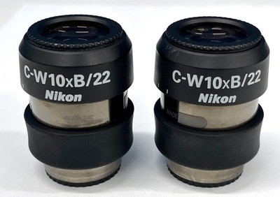 Paar Nikon C-W 10XB/22 Okular Okular