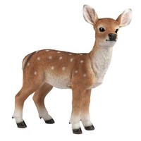 Dekofigur Reh Stehend H. 35Cm Naturfarben Aus Kunststein Formano