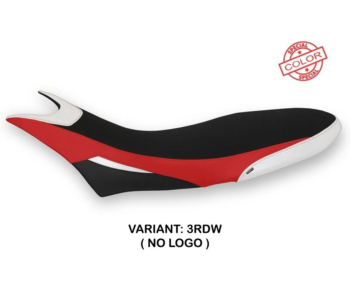 Seat saddle cover Cuba SColor Red-White TPZ DUCATI HYPERMOTARD 950 2019 2026 Ho