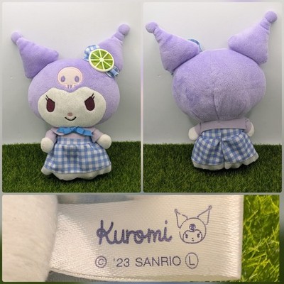 Offizielle FuRyu Sanrio Kuromi Fruit Gingham Check Serie Plüschpuppe 21 cm Import