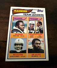 Click to enlarge Kenny King / Lester Hayes / Odis McKinney / Derrick Ramsey / Rod Martin