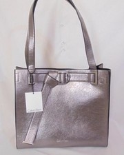 Calvin Klein Faux-leather Pebble Tote With Pouch Jp701 148