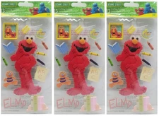 EK Sesame Street 3D Sticker Large Elmo Artist Pack of 3