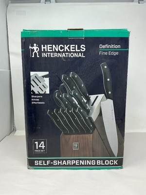 Henckels Definition 14-pc Self-Sharpening Knife Block Set