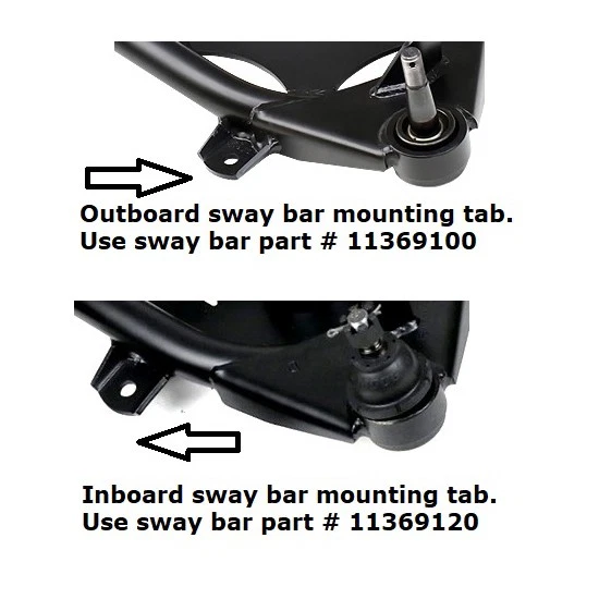 RideTech 11369100 Front MuscleBar Sway Bar, 63-87 C10 Foto 4 de 4