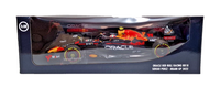 Minichamps 1:18 Red Bull RB18 Perez Miami Gp 2022 Diecast F1 Auto Blau
