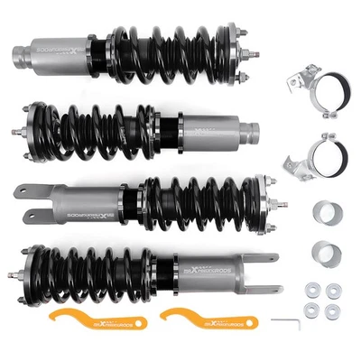 Réglable Amortisseurs Coilovers For Honda Civic CRX 89-91 ED8 ED9 EE8 Coilovers - Photo 1/4