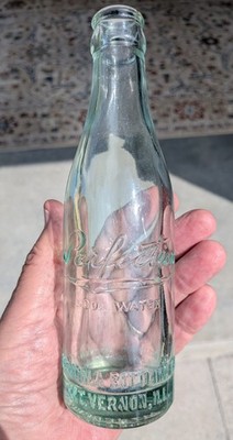 Perfection Soda Water Bottle Coca Cola Bottling Co Mt Vernon Illinois 1926
