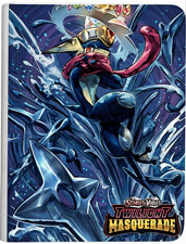 Greninja Twilight Masquerade UV Color or Laser Engrave Zipper 4-9-12 Slot Binder