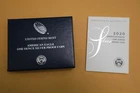 2020-S 1 oz Proof Silver American Eagle (w/Box & CoA)