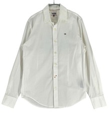 Tommy Hilfiger Men Long Sleeve Casual Formal Shirt Size S