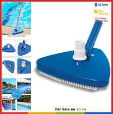 Triangular Pool Vacuum Head Weighted for Above Ground Inground Vinyl Pools