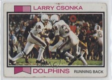 1973 Topps Blank Back Larry Csonka #100 HOF 0zv5