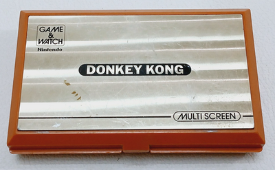 Nintendo Game and Watch Donkey Kong DK-52 Multi Screen Handheld