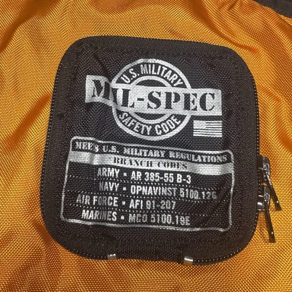 Icon Motorsports Mil Spec Mesh Harley Davidson Vest Orange Reflective Super Size - Image 2 of 4