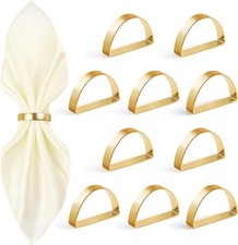 Party, Banquet, Fall Thanksgiving Christmas Easter Napkins Rings for Table 