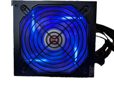 SHARK 750W Modular Cable Blue LED Fan NVDIA GTX/RTX Gaming PC ATX Power Supply