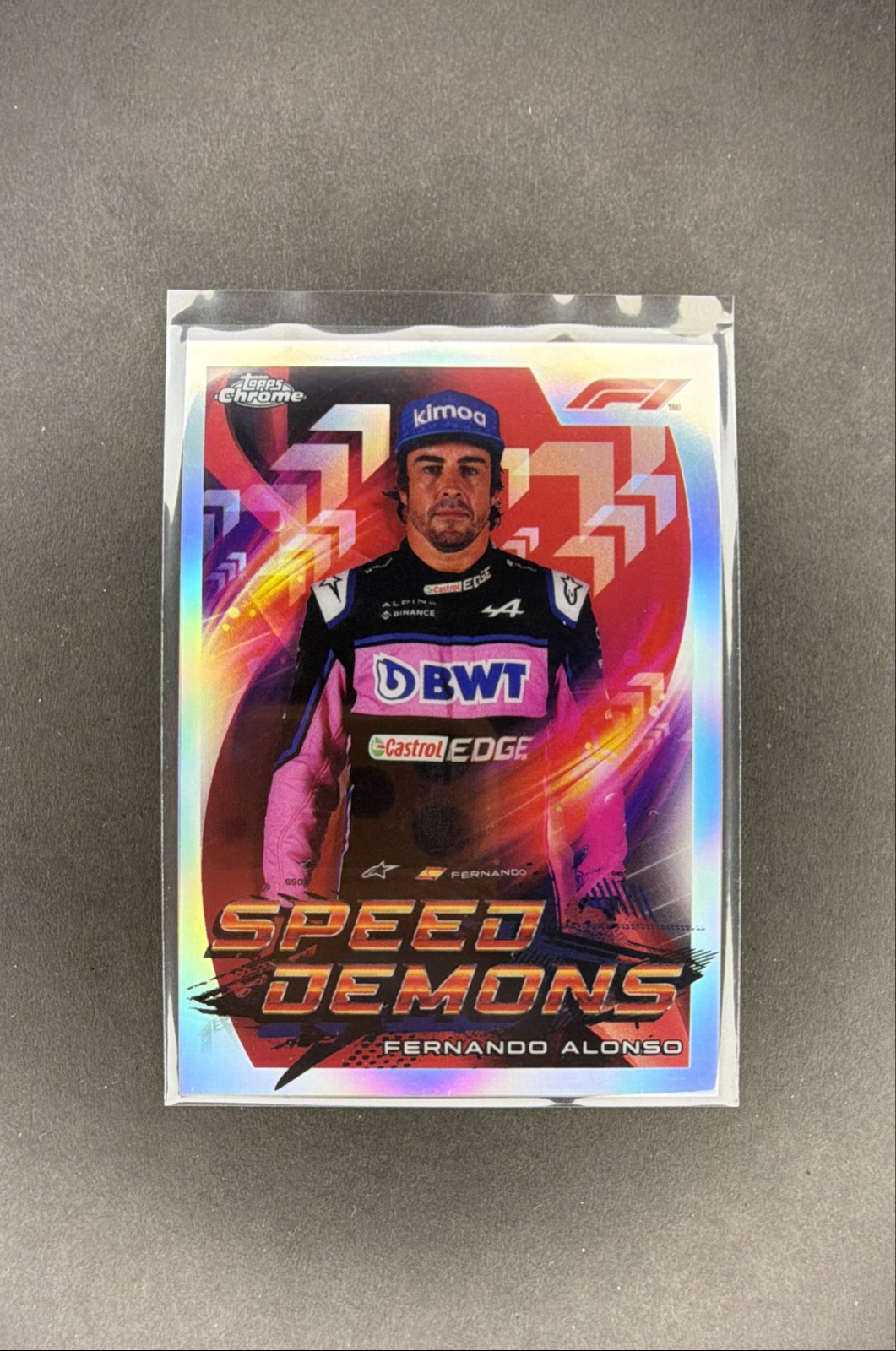 2022 Topps Chrome Formula 1 - Speed Demons Fernando Alonso #SD-FA