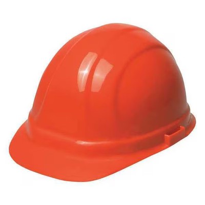 Hard Hat, Omega II, Polyethylene, 6 Point Pinlock, Type 1, Class E, Orange