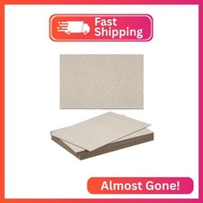 PATIKIL 7x5x0.04" Chipboard Sheets, 20Pcs 40PT Thick Book Board Binders Board St
