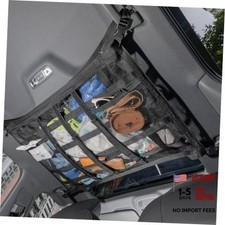 Car Ceiling Cargo Net with 3 Pockets,35.4"x23.6" Car Overhead 35.4"x 23.6"