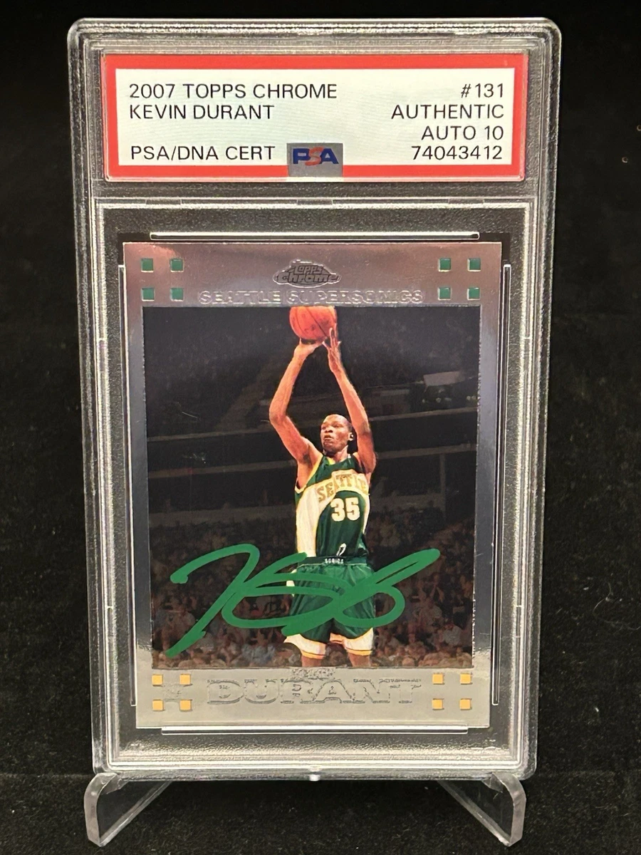 Kevin Durant Basketball Grade 10 Rookie Sports Trading Cards