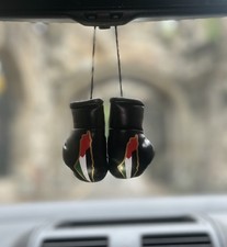 Miniature Boxing Glove - Palestine flag  - Car accessories 