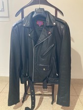 Chiodo con frange Verducci vintage biker jacket 80s