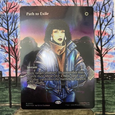 Path to Exile - Foil Extended Art - NM - MTG
