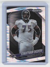 2025 Panini Prizm Black #7 Jonathan Ogden Prizms Pulsar