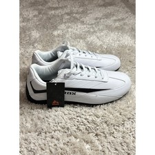 RBX Men's White Black Athletic Sneakers Lace Up Size 9.5 3