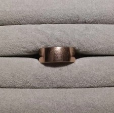 Copper Ring Unisex Dome Style Band size 6