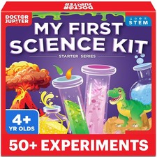 Doctor Jupiter My First Science Kit for Kids Ages 4-5-6-7-8 Birthday Large