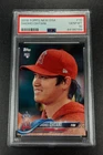 SHOHEI OHTANI 2018 TOPPS NEW ERA #10 ROOKIE CARD RC PSA 10 GEM