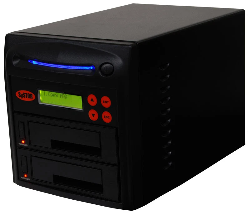 Systor 1:1 SATA 2.5" 3.5" SSD HDD Hard Drive Duplicator & Sanitizer - 5.4GB/Min - Image 2 of 4
