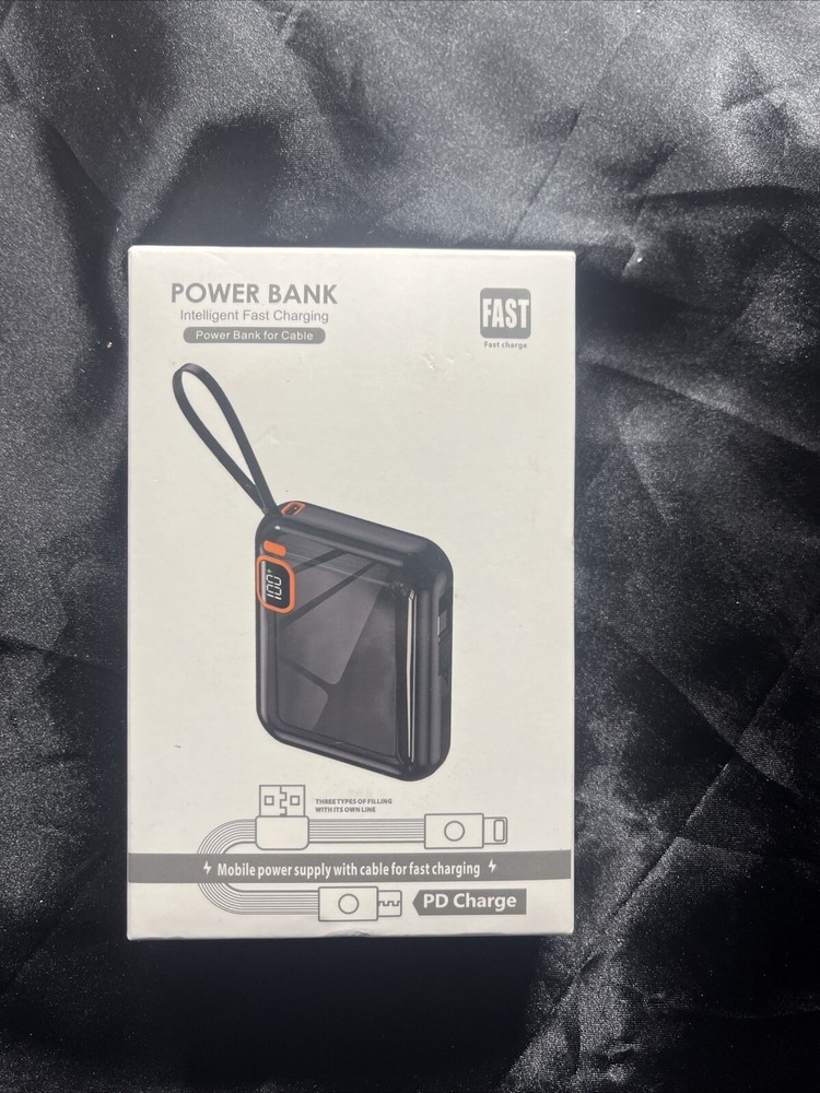 66W Fast Charging Power Bank Portable High Capacity