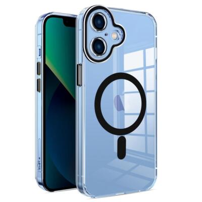 For iPhone 16/ Pro Max/16Pro /Shockproof Soft TPU Clear Case W/Camera Protective