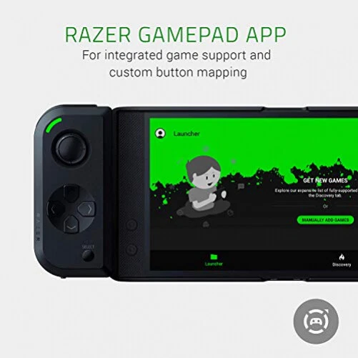 Razer Junglecat Mobile Gaming Controller Gamepad for Android Black (Option A) - Immagine 4 di 4