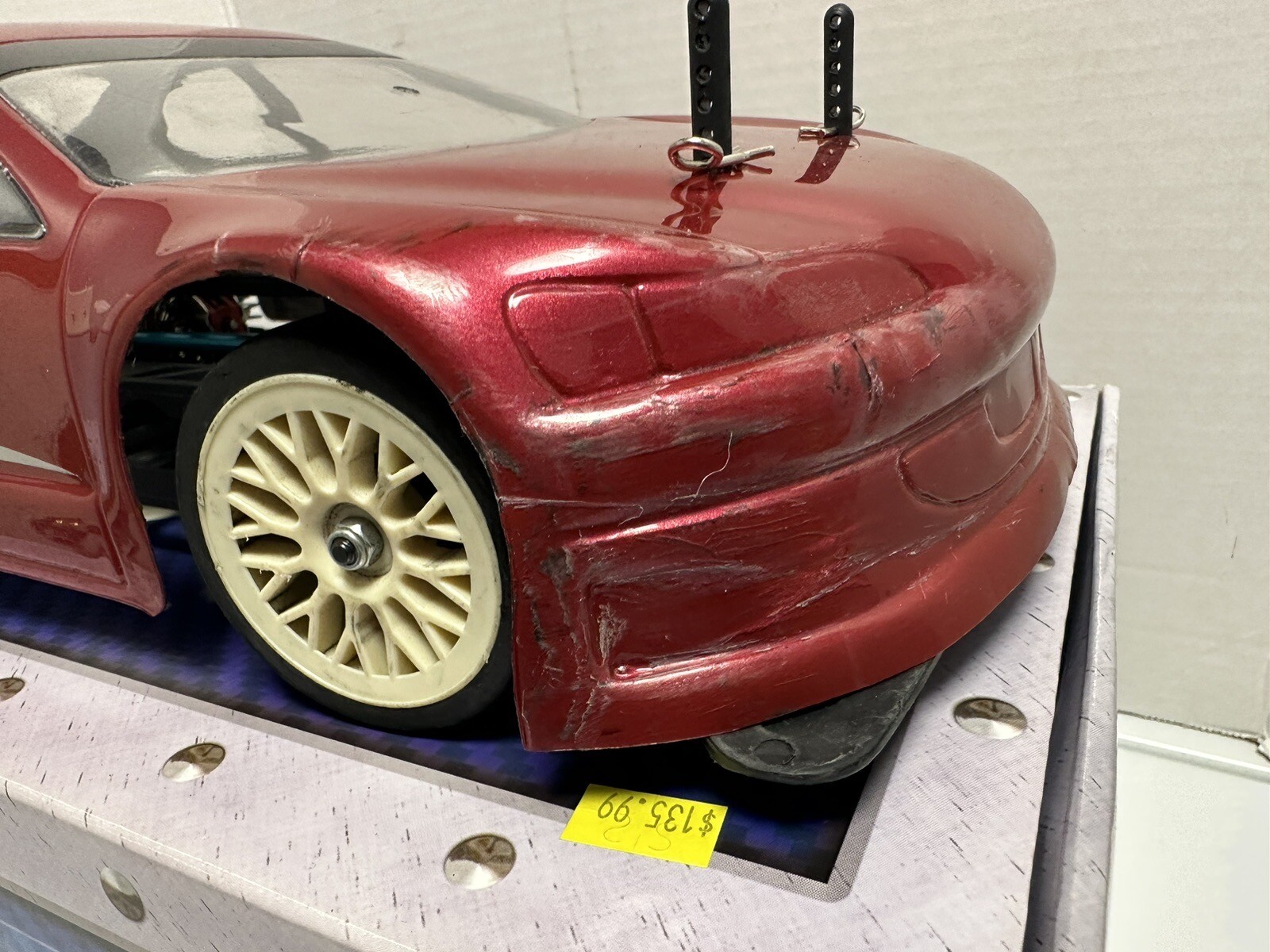 Vtg 1/10 RC RACE CAR Trinity Tspec Touring RC Car T-Spec T Spec Toy
