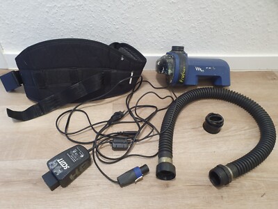 3M Proflow 2 SC 120L/M Gebläse Gürtel Ladegerät Set Atemschutz Gebraucht #4 TOP!