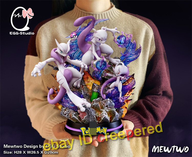 EGG Studio MEGA XY Mewtwo 1/6 Resin Figure Model Painted Statue IN