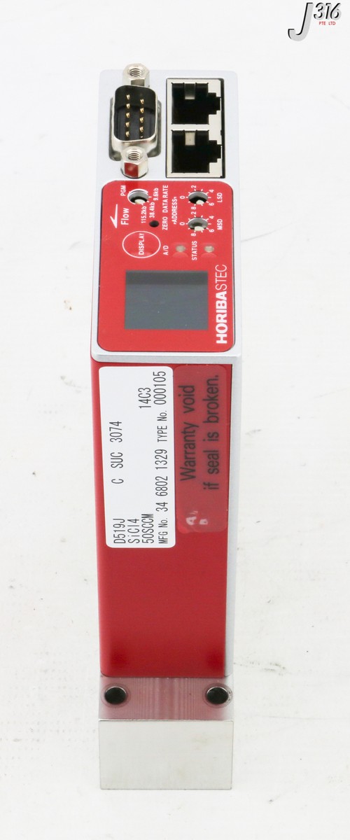 6941 HORIBA STEC MFC, CRITERION DIGITAL MASS FLOW MODULE SEC